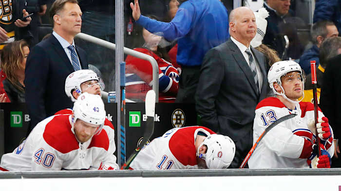 Montreal Canadiens head coach Claude Julian